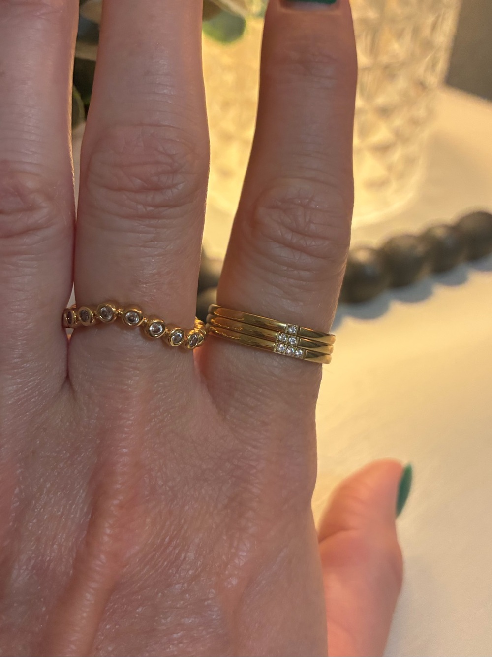 MF Leah Stacking Rings - Picture 3 of 6